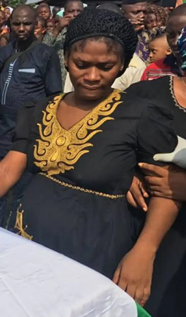 Photos Of Pregnant Wife Of Police Sergeant Killed In Abuja